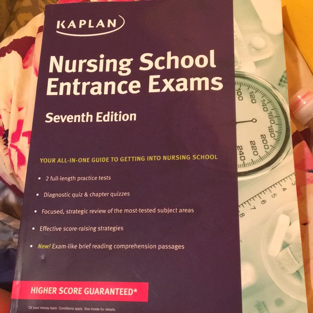 Kaplan Nursing School Entrance Exam 7th Edition